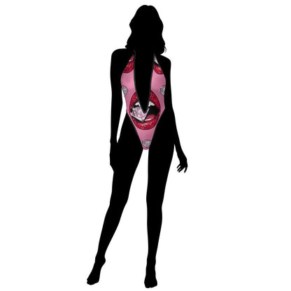 Deep "V" One-Piece Swimsuit