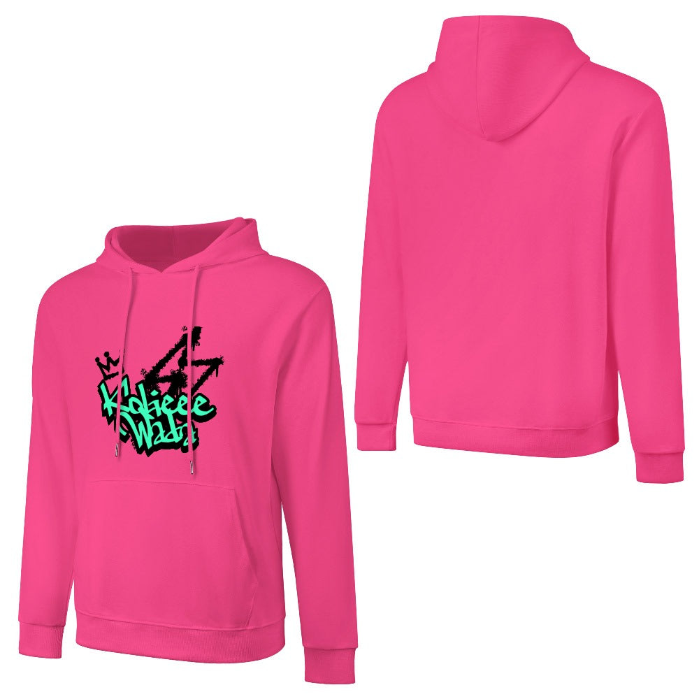 Pink Kolieee Wada Hoodie